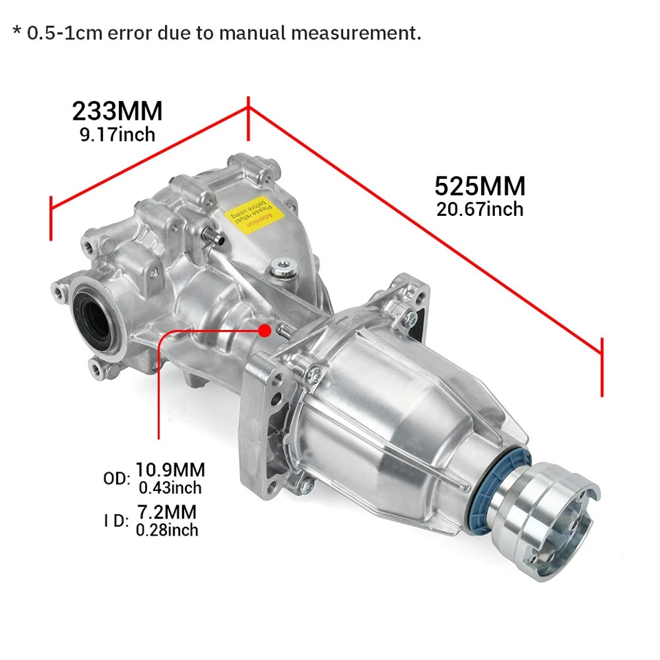 Diferencial traseiro para 2013 2014-2019 Ford Edge 2.7L 3.5L CV6W4600BA DT4W4000AB - Imagem 2 de 4