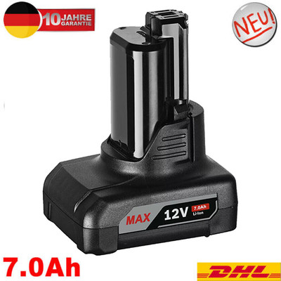 7,0 Ah Für Bosch Akku-Paket GBA 10.8V/12V Max Lithium Akku - 2607337302 BAT411