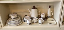 1960s Carlton Ware Cream Tapestry Dinner/Coffee Set 26 Pieces