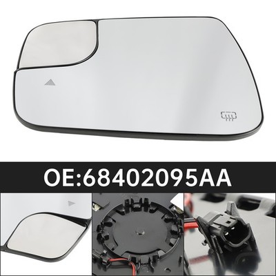 Blind Spot + Heat Exterior Mirror Glass Left für Dodge Ram 1500 2500 2019-2021
