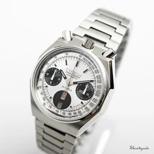 Citizen Bullhead 67-9356 Octagon Panda Chrono Cal 8110A Eng-Esp Restored 1972