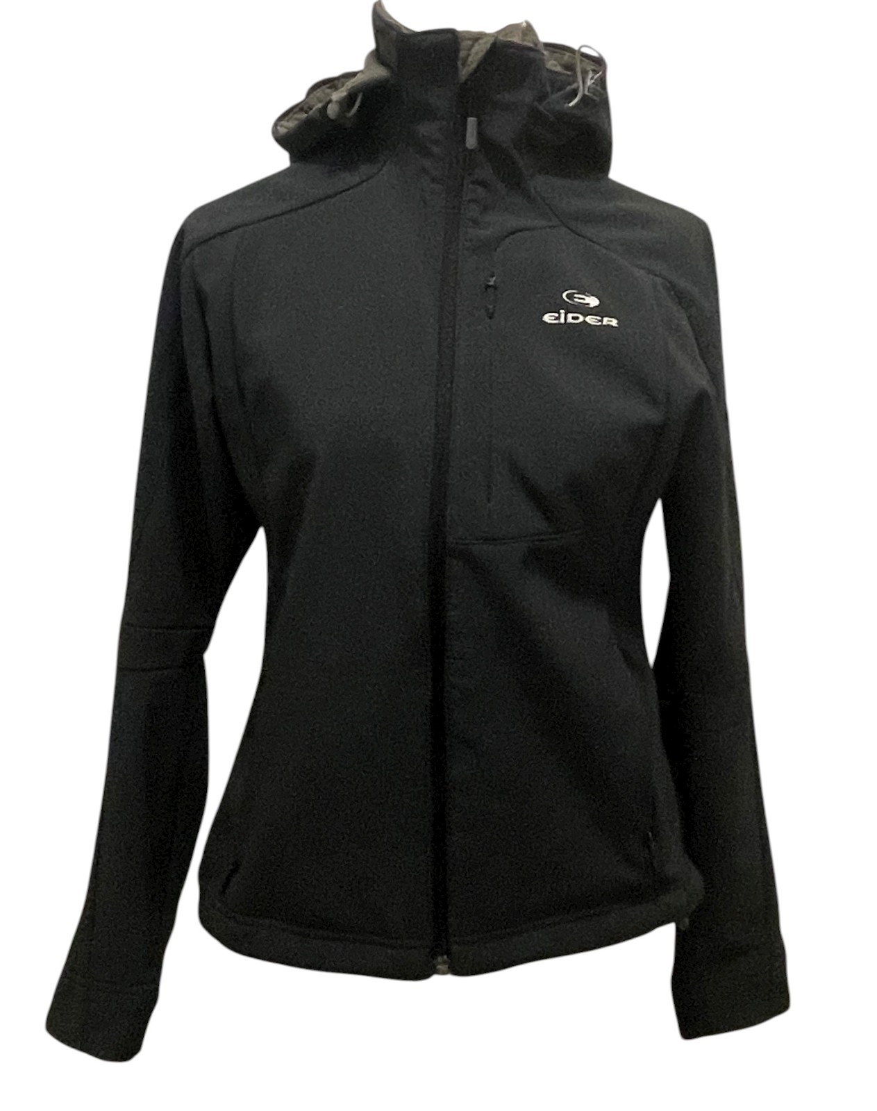 Eider Windefender Black Softshell Full Zip Hooded… - image 2