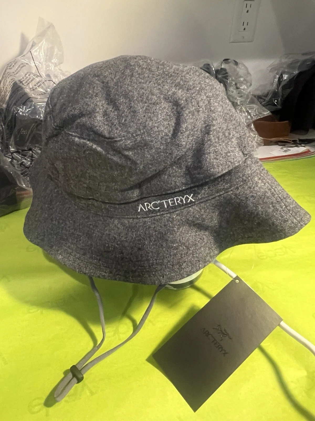 ARC'TERYX WOOL CRANBROOK HAT Bucket Sun Hat L/XL Void Grey