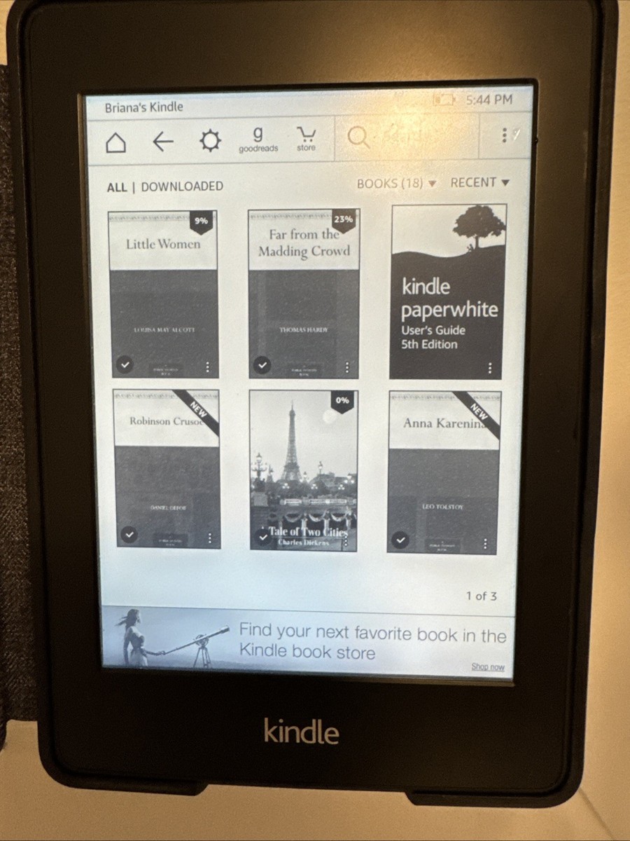 Amazon Kindle Paperwhite 6th Gen 4GB Wi-Fi 6 model DP75SDI With