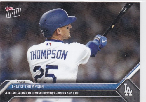 2023 Topps Now 27 Trayce Thompson