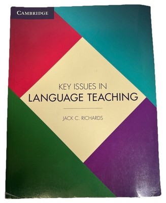 Key Issues In Language Teaching. Richards 2015. Paperback. Good Condition