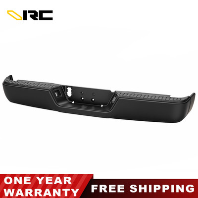 VRC Rear Step Bumper Fit 2009-2018 Dodge RAM 1500 w/o Sensor Holes Gloss Black
