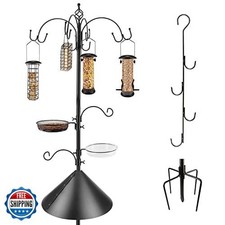 Bird Feeding Station Kit Bird Feeder Pole Wild Bird Feeder Kit wi