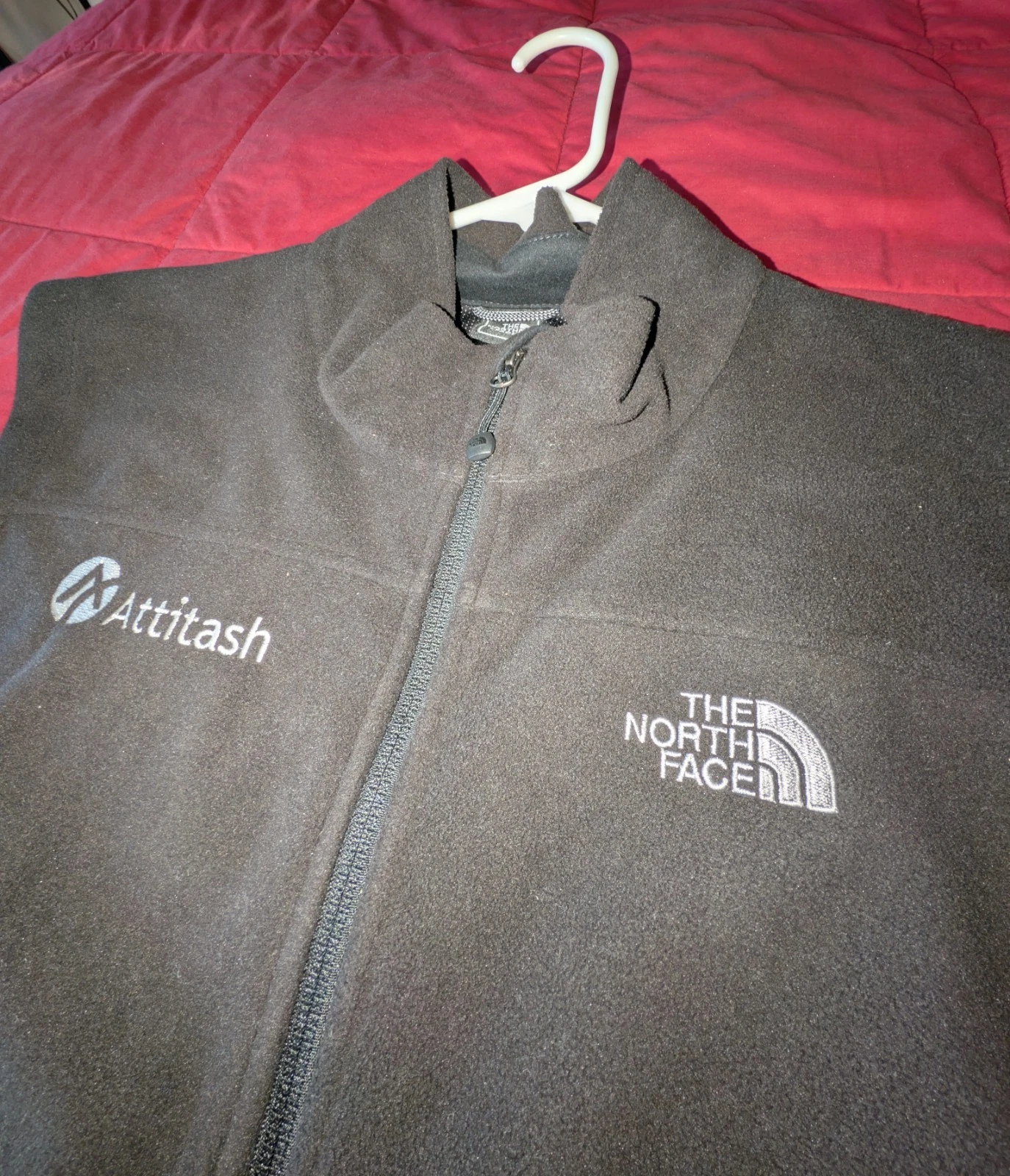 Rare Vintage North Face WindWall Attitash Embroidered Poly Vest XL