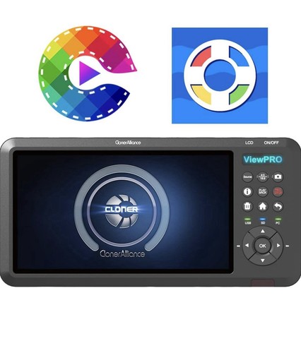 ClonerAlliance ViewPro, Portable 1080p HDMI Video Recorder 7" LCD - Picture 9 of 9