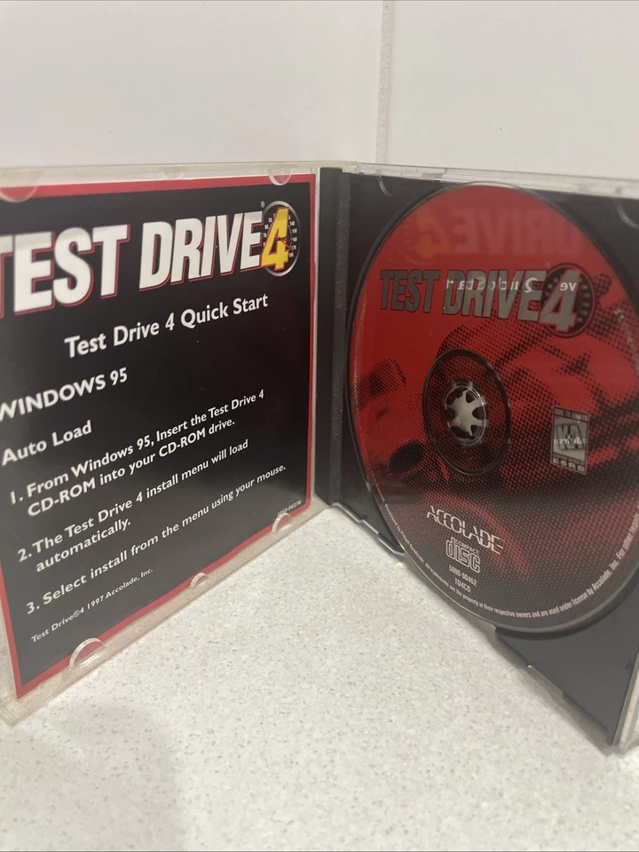 Test Drive 4 for Windows PC from Accolade - 1997 Fast Post - Image 2 of 4