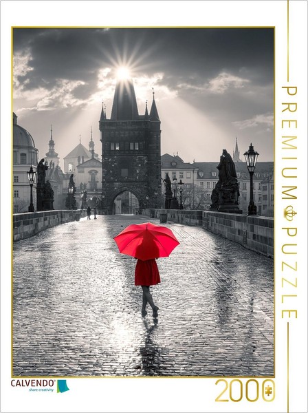 Calvendo Puzzle Prague: A Stroll Through The Magic | 2000 Pieces, Finished Size-image
