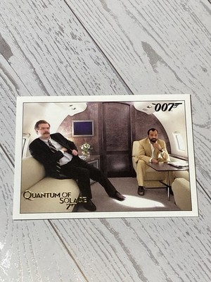 2015 James Bond Movie 007 Quantum Of Solace Gold #33 #ed /125 Trading Card