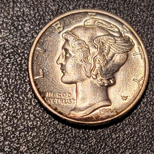 1944-P UNCIRCULATED MERCURY DIME