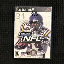 NFL 2K2 (Sony PlayStation 2, 2001) CIB & Tested