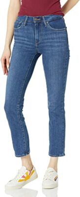Levi's Women's 724 High Rise Straight Fit Jeans dark indigo 188830126 Size 2 med