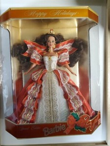 Barbie Special Edition HAPPY HOLIDAYS 10th Anniversary Doll 1997 | eBay
