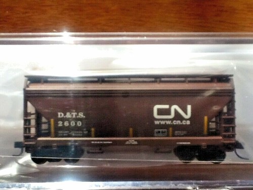 ATLAS 1/160 N C.N. Canadian National 2 Bay CF Hopper Car Rd # 2600 NIB 50001867 - Picture 2 of 3
