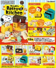 Re-Ment Snoopy Retro Kitchen 1 8 Individual Sales /Rement Miniature RARE