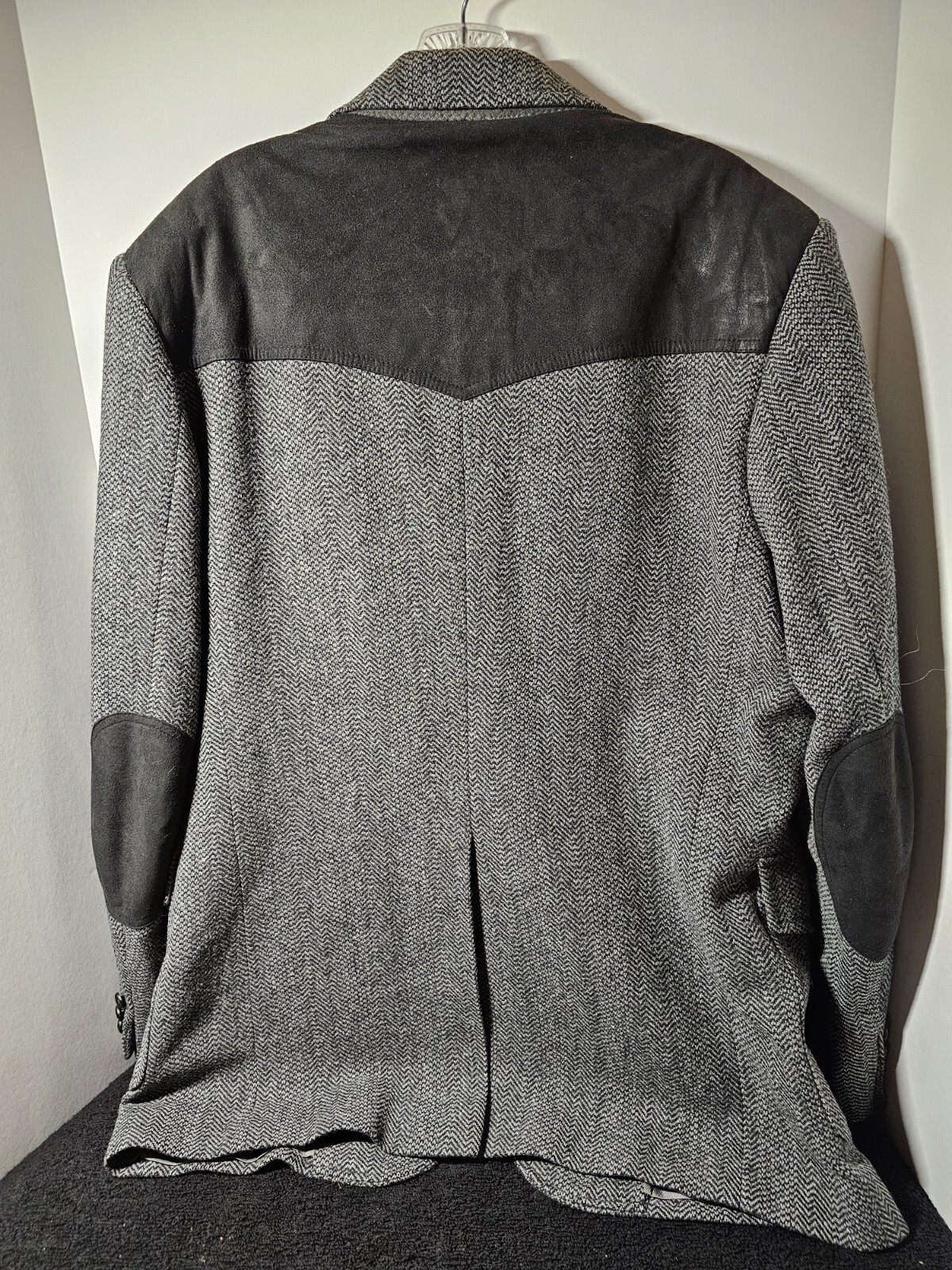 PENDLETON 100% Wool Western  2-Button Gray Blazer… - image 4