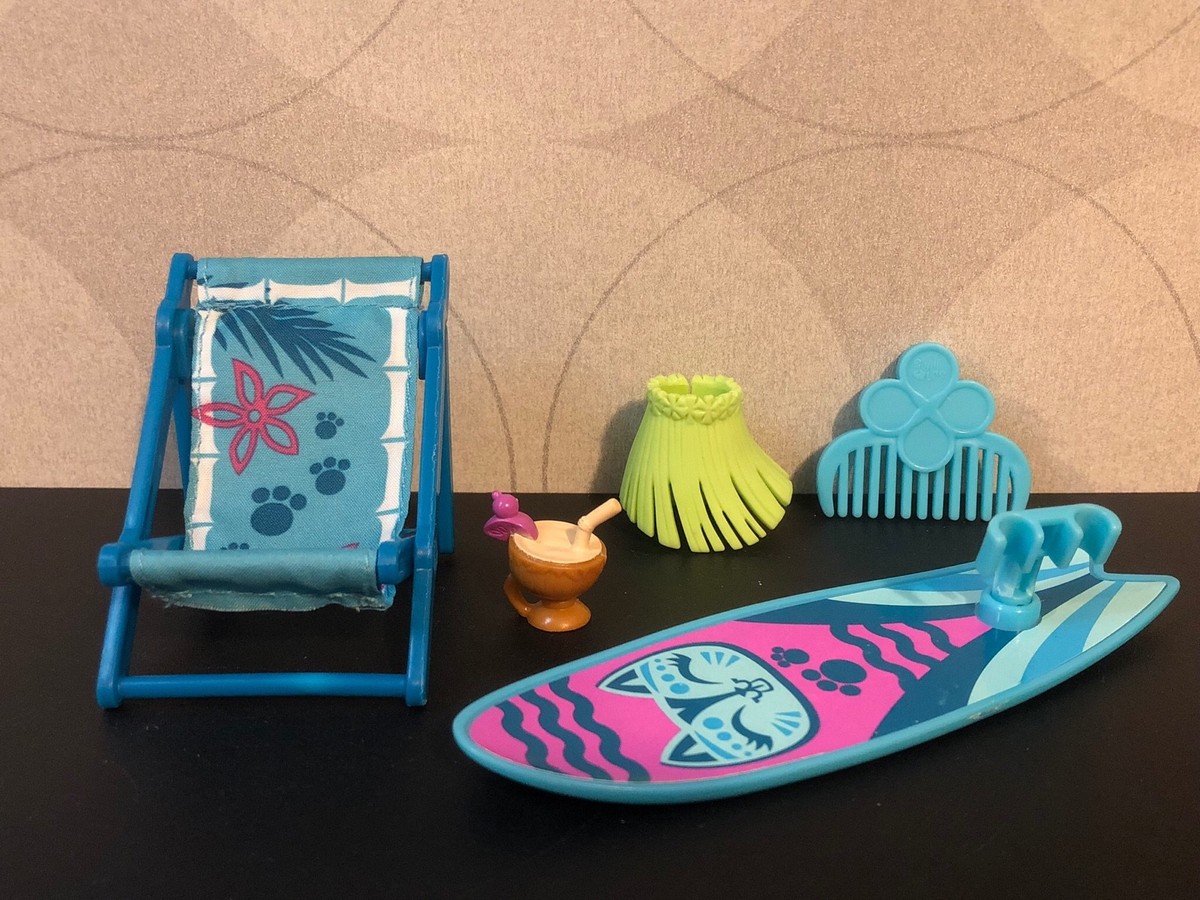 Authentic Littlest Pet Shop #2455 Fish #2456 Bird #B45 Doll HAWAII