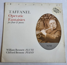 William Bennett & Clifford Benson : Taffanel Operatic Fantaisies Vinyl LP Record