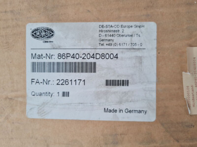 Destaco 86P40-204D-8004 12 Monate Gewährleistung -