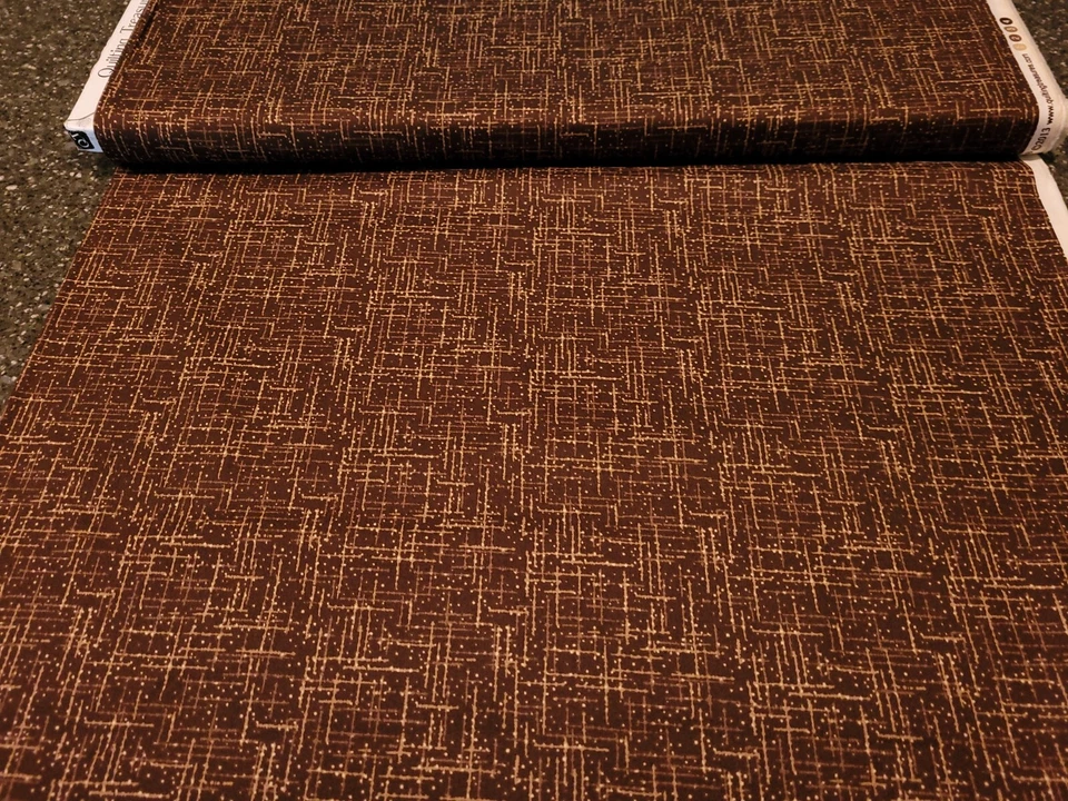 25" Matrix Quilting Treasures Tonal Abstract Brown - Image 3 of 3