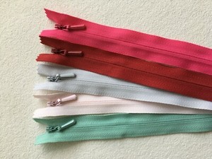 YKK (3CC) Concealed (Invisible) Zips No. 3 in 23cm, 41cm and 56cm ...