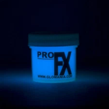 BLUE Glow in the Dark Paint 1-2oz pot, luminescent, star ceiling, cosmic paint