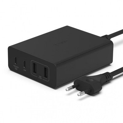 Belkin Ladegerät 108W 4-Port Usb Gan Desktop Blk