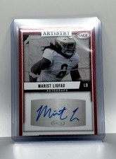 2024 artistry football Marist Liufu LB ART-ML2 AUTO