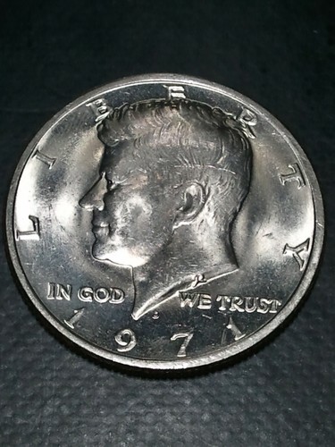1971~D KENNEDY HALF DOLLAR ~ DOUBLED DIE OBVERSE (FS~102) ~ NICE UNCIRCULATED - Picture 1 of 11