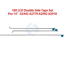 10X LCD Double Side Adhesive Strip Sticker Tape MacBook Pro 14" A2442 M1 2021