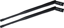 2X Half Wave UHF Antennas BNC Connectors for Sennheiser 2000/3000/5000 Series