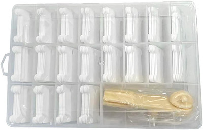 Plastic Embroidery Floss Bobbins with Winder, 100Pcs Thread Friendship Bracelet 