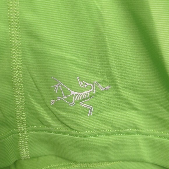 Arc'teryx Camicia Donna S Verde Motus Crew Maglietta Manica Corta Outdoor Escursionismo Nuova con etichette