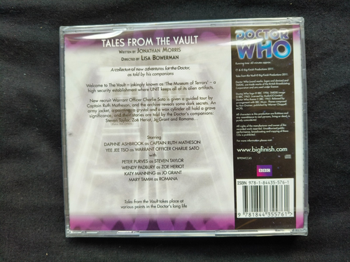 DR WHO - COMPANION CHRONICLE - 6.01 TALES FROM THE VAULT - BIG FINISH - OOP - Picture 2 of 2