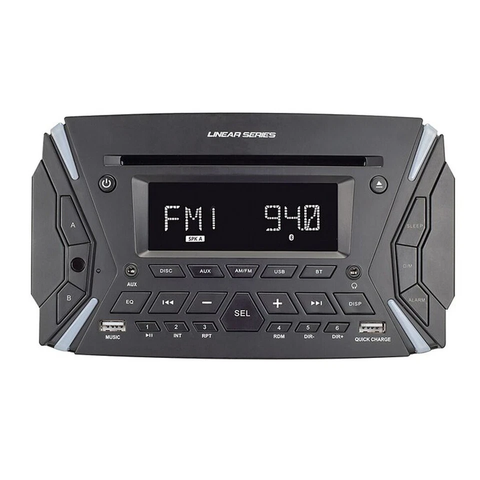 Linear Series RV6100 | AM/FM & BT/DVD Wall Mount Receiver | Factory Renewed - Image 2 of 4