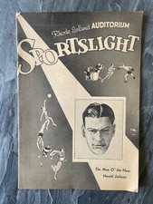 1939 RARE Rhode Island Reds vs Hersey Bears PA Hockey Program AHL Providence