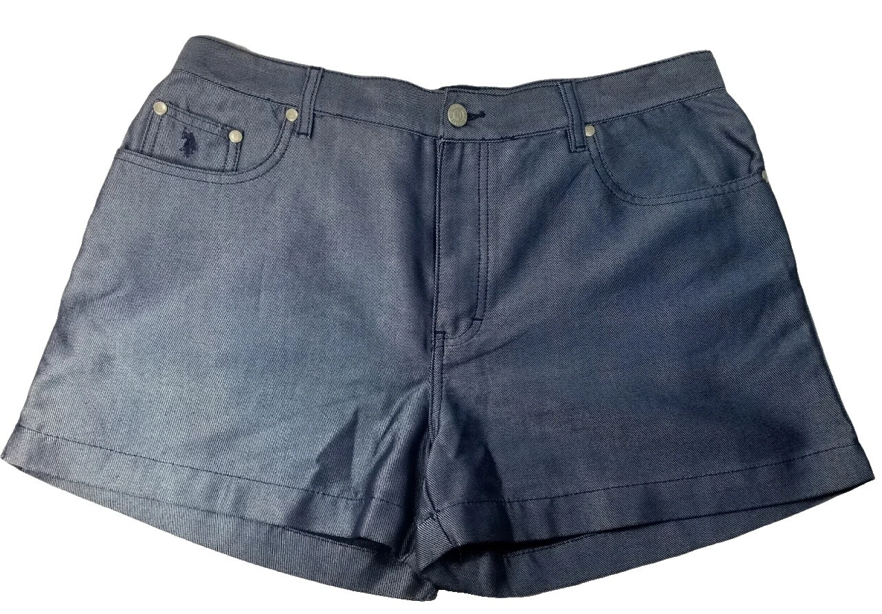 Juniors Cotton US Polo Assn. Shorts for Women