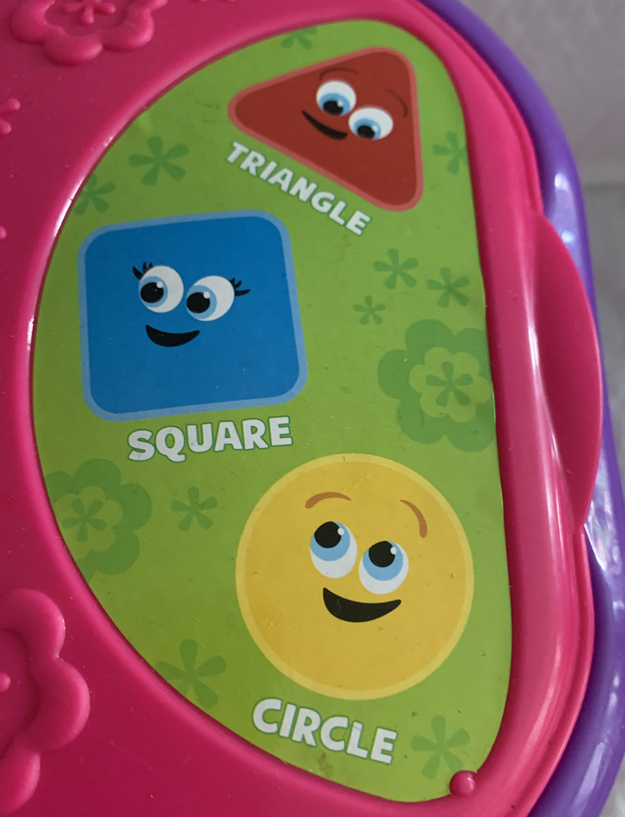 Leap Frog Pink Shapes & Sharing Picnic Basket eBay