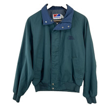 Vintage Dekalb Seeds Swingster Men's Size L Dekalb Jacket Full Zip Made in USA