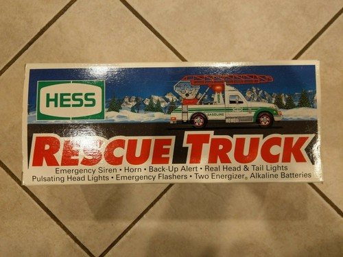 NEW IN BOX Hess 1994 Rescue Truck New in Box Mint Condition Unopened Collectible - Picture 2 of 7