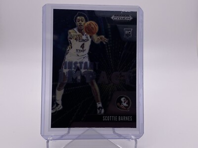 2021-22 Prizm Draft Picks Instant Impact Scottie Barnes #4 Base