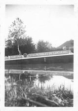 ANCIENNE PHOTOGRAPHIE PENICHE PURFINA SOCIETE DES PETROLES DU LANGUEDOC