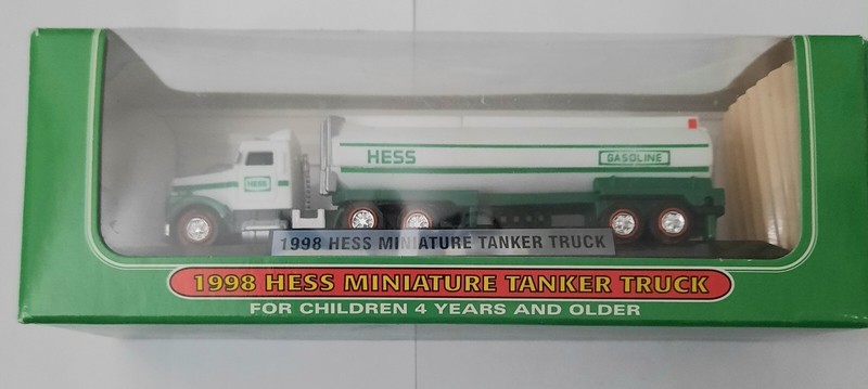 Vintage - 1998 - HESS Miniature TANKER TRUCK - 1st of the MINIS - Box Included