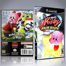 GameCube Replacement Case - NO GAME - Kirby Air Ride
