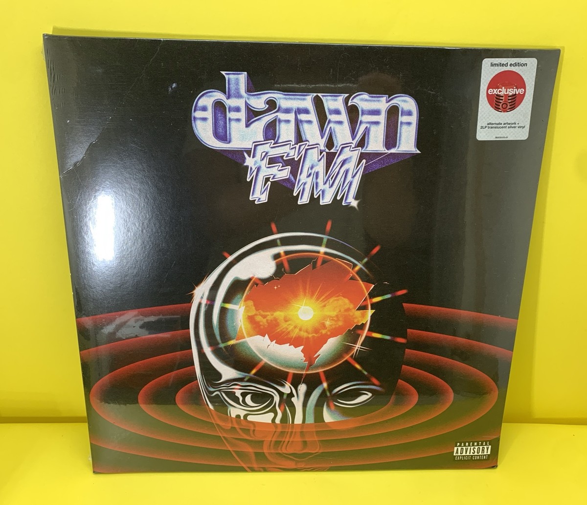 Dawn FM by The Weeknd (Vinyl, 2022, Target Exclusive) Sealed, Bent