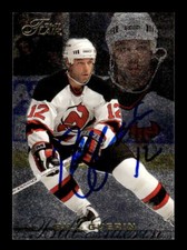 1996-97 Flair #53 Bill Guerin HAND SIGNED AUTO